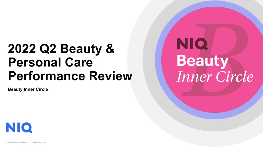 2022 Q2 Beauty & Personal Care Performance Review